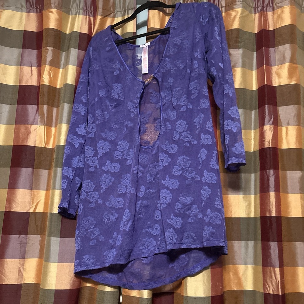 Savage X Fenty Purple Lace Top